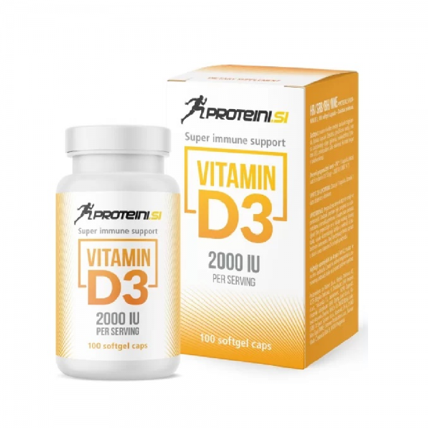Proteinisi Vitamin D3 2000iu 100 Softgels