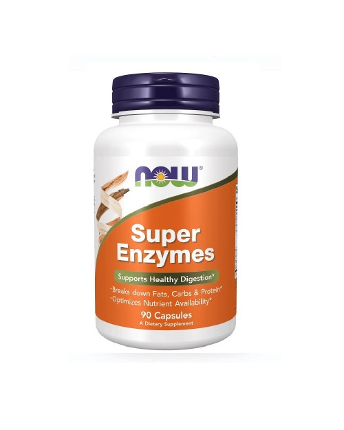 Now Super Enzymes 90 Κάψουλες