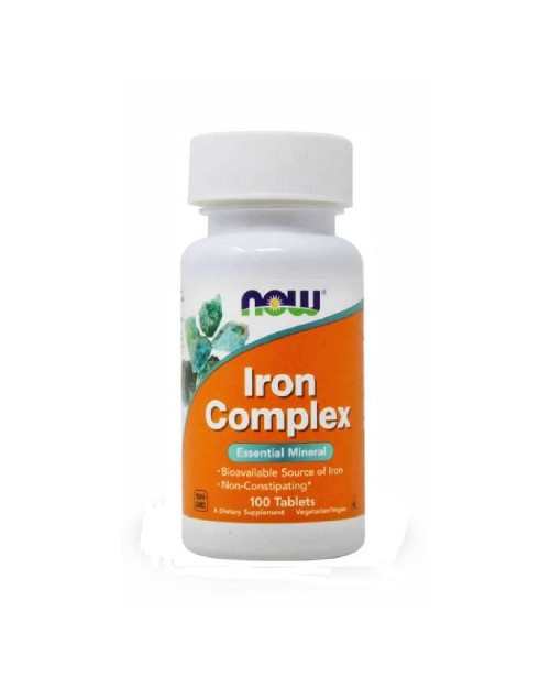 Now Iron Complex 100 Ταμπλέτες 